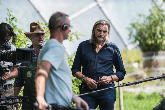 ... schon wieder hat ein neuer Fall die SOKO-Polizisten Carl Ribarski alias Stefan Jürgens und Simon Steininger alias Michael Steinocher (nicht im Bild) in die Steiermark geführt ...