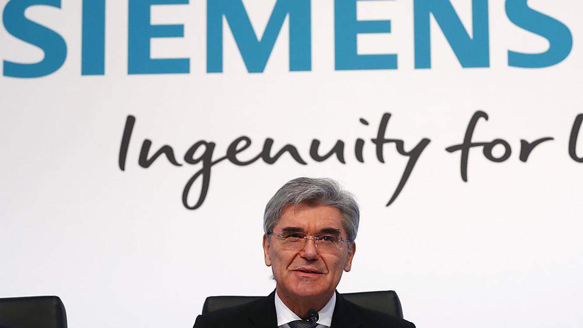 Siemens CEO Joe Kaeser