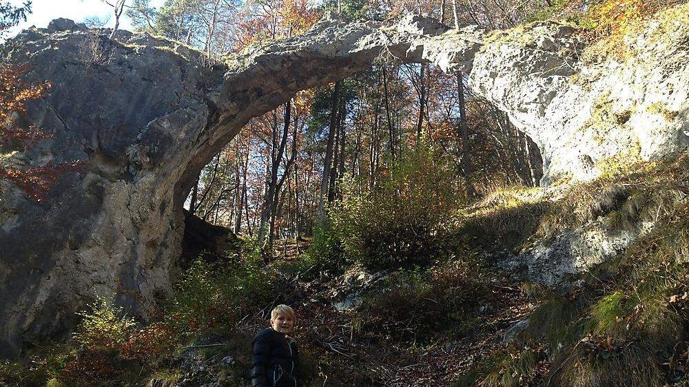 Das Felsentor in Ebestein - ein imposantes, aber weitgehend unbekanntes Naturdenkmal