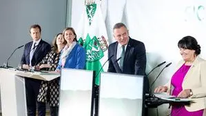 Die neue steirische Landesregierung stellte sich vor