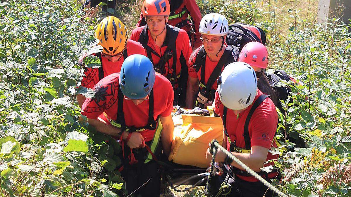 Zu zwölf Einsätzen rückten die Helfer der Bergrettung heuer bisher aus