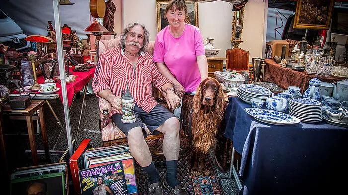 Stammgäste haben auf dem Altstadtauber-Flohmarkt ihren Stammplatz
