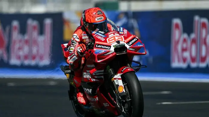 Marc Marquez gewann den Sprint