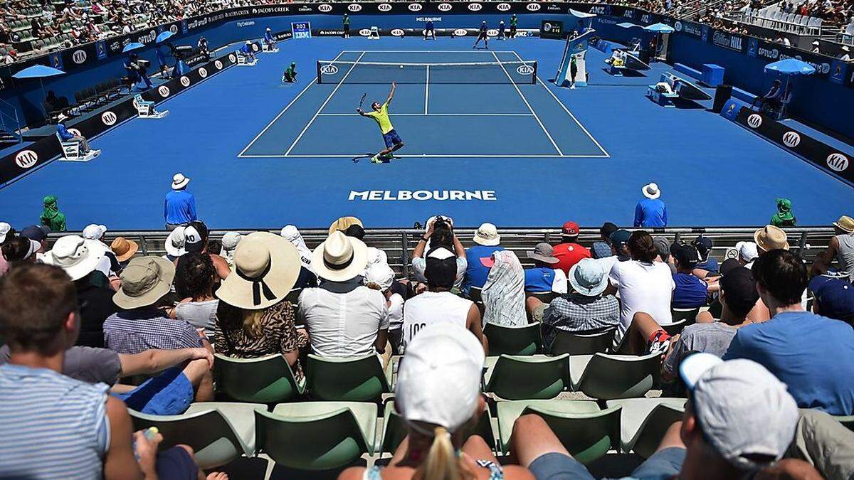 Die Australien Open begannen heute Nacht