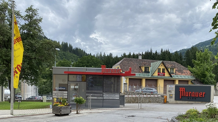 Ob Shop, Infopoint oder "Brauerei der Sinne" – von hier aus lässt sich die Welt von Murauer Bier erkunden und erleben.