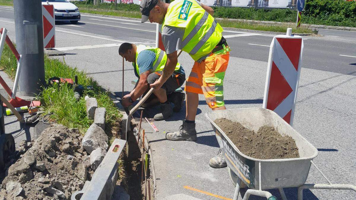 Sanierung B67a: In Puntigam werden jetzt Nachtschichten eingelegt