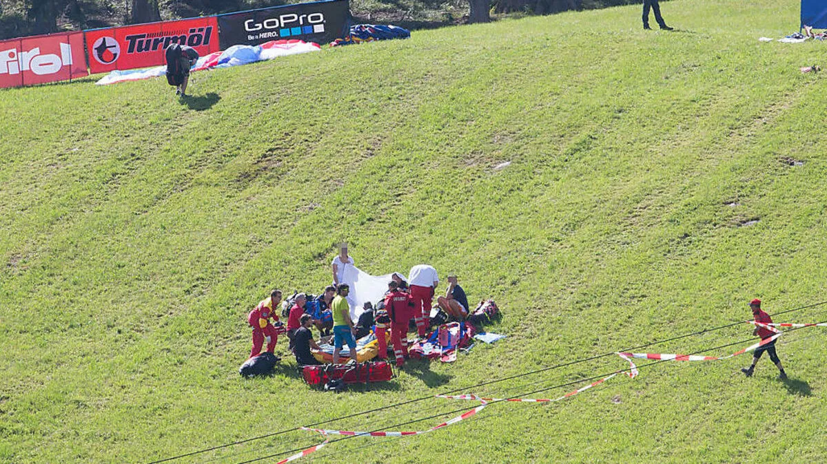 Der Verletze wurde ins Krankenhaus gebracht