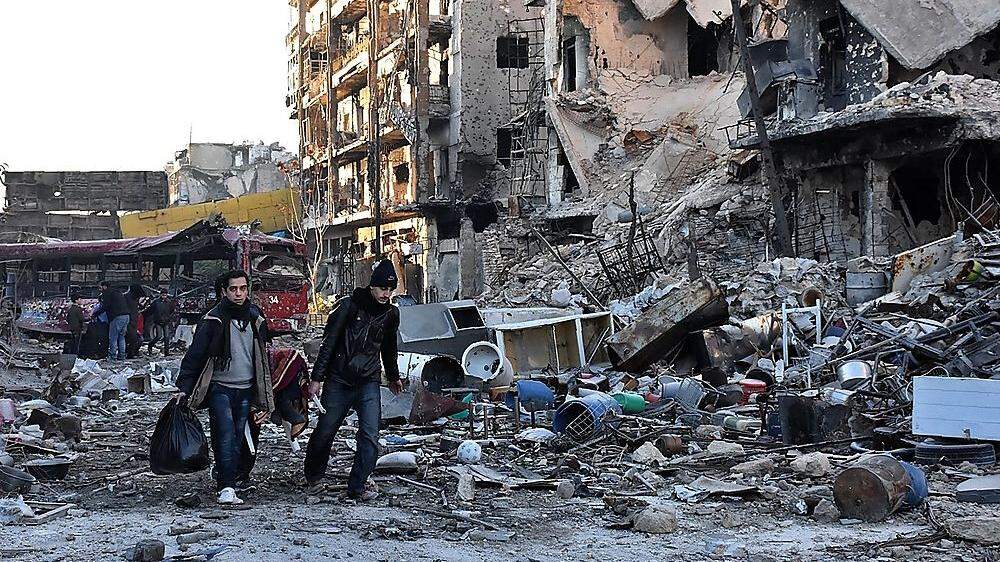 Aleppo ist ein einziges Schlachtfeld