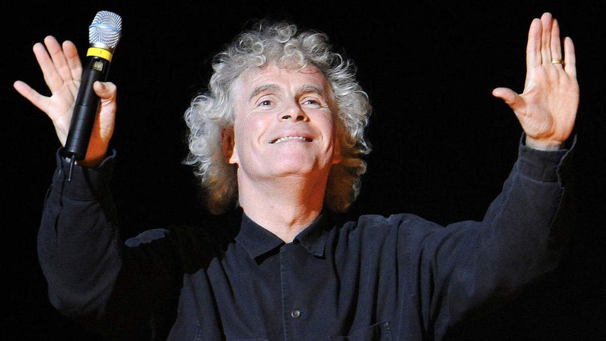 Simon Rattle leitet ab 2023 das Symphonieorchester des Bayerischen Rundfunks