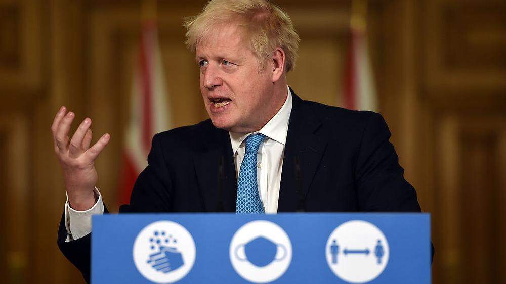 Boris Johnson lästert über die EU, lässt aber immer noch eine Tür offen