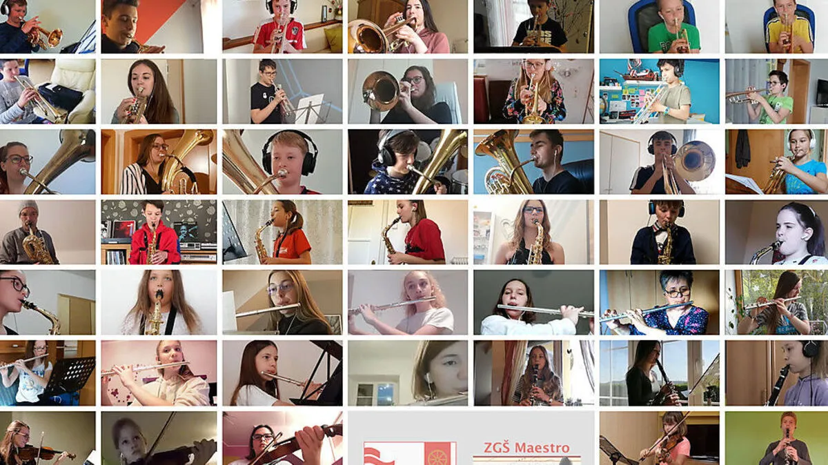 Mehr als 70 Musikschüler haben am Online-Freundschaftskonzert mitgewirkt