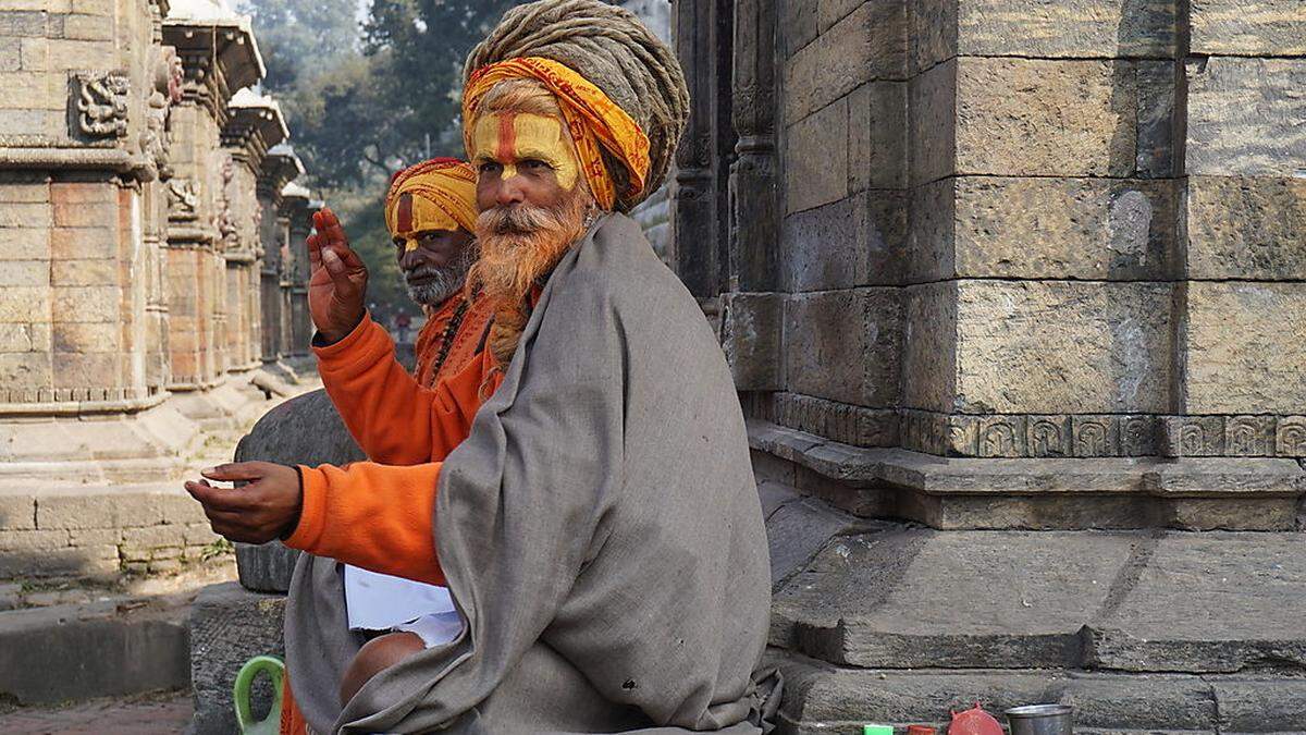 Sadhus in Kathmandu