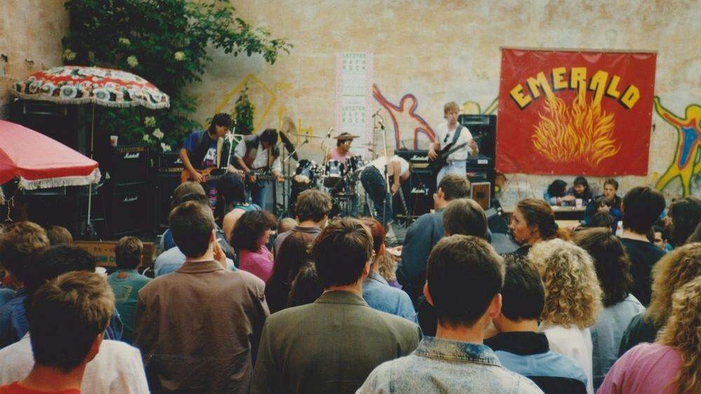 Erinnerung an ein legendäres Konzert: „Häf’n Rock“ am 26. Mai 1990 im ehemaligen Gefängnishof