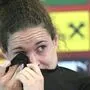 Nina Burger kämpfte mit den Tränen