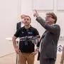 Besuch von Bundesminister Martin Polaschek in der Drohnenhalle