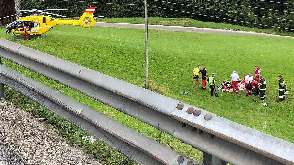 Unfall in Lupitsch