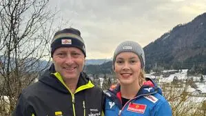 Franz und Hannah Wiegele sind in Villach mit dabei