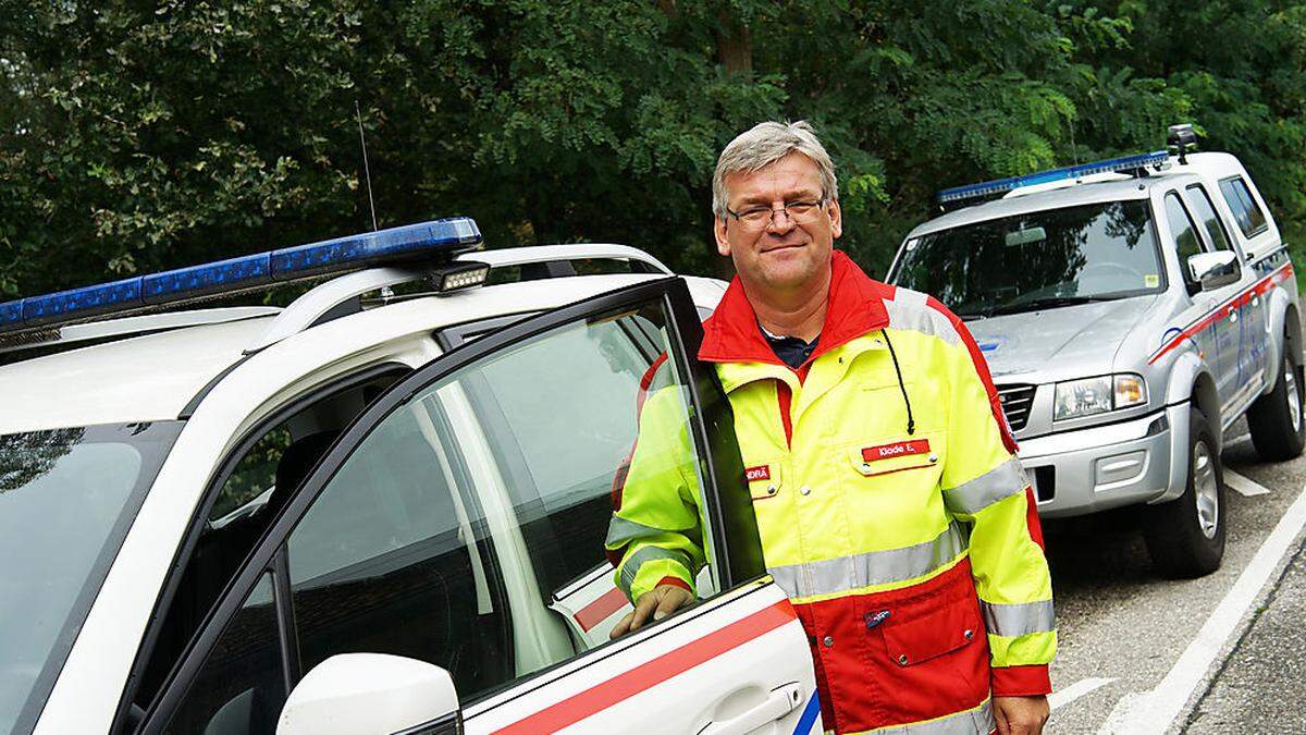 Erwin Klade tritt nach 30 Jahren als insatzstellenleiter der Wasserrettung St. Andrä zurück