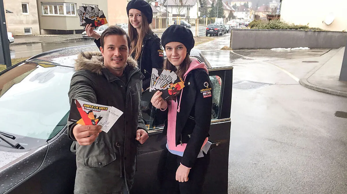 Statt Strafzettel gibt es einen Gutschein