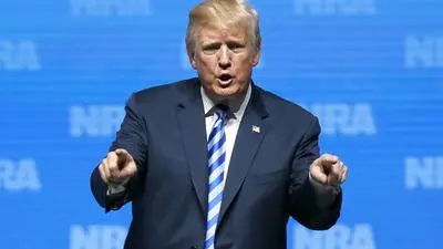 Trump bei seiner Rede beim Jahrestreffen der NRA