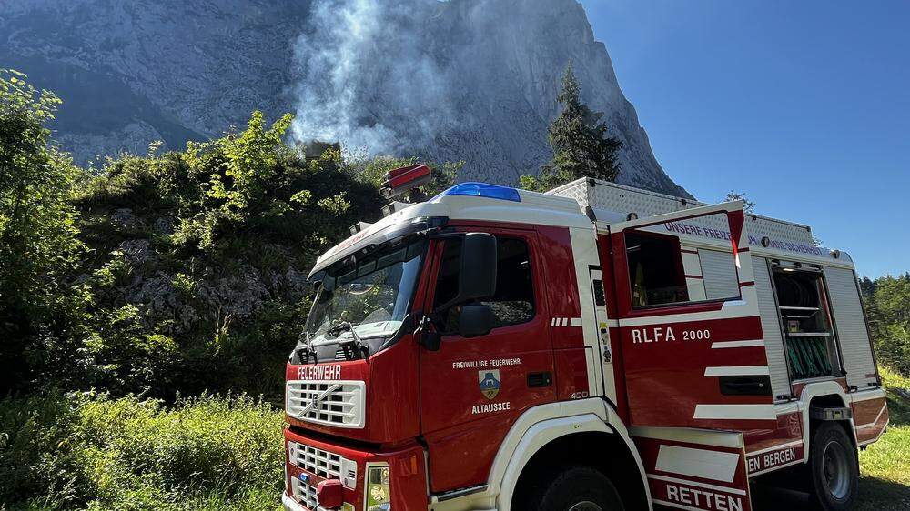 In Altaussee konnte ein Waldbrand gerade noch rechtzeitig verhindert werden