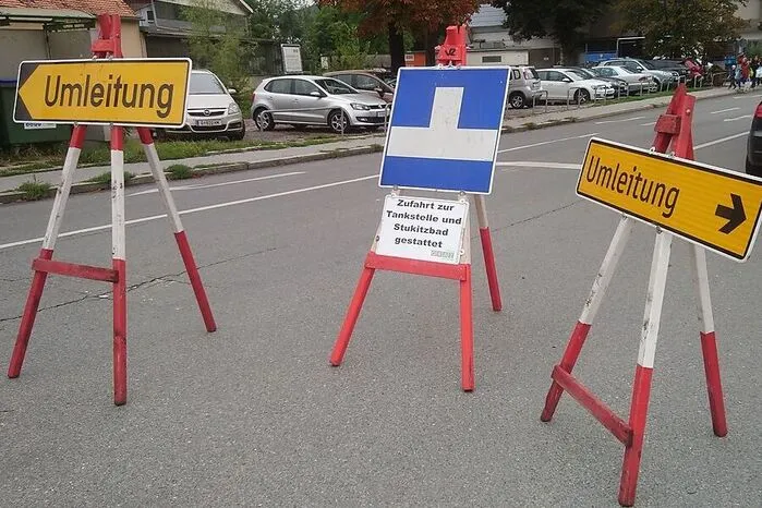 ...das Parken erwies sich als Herausforderung.