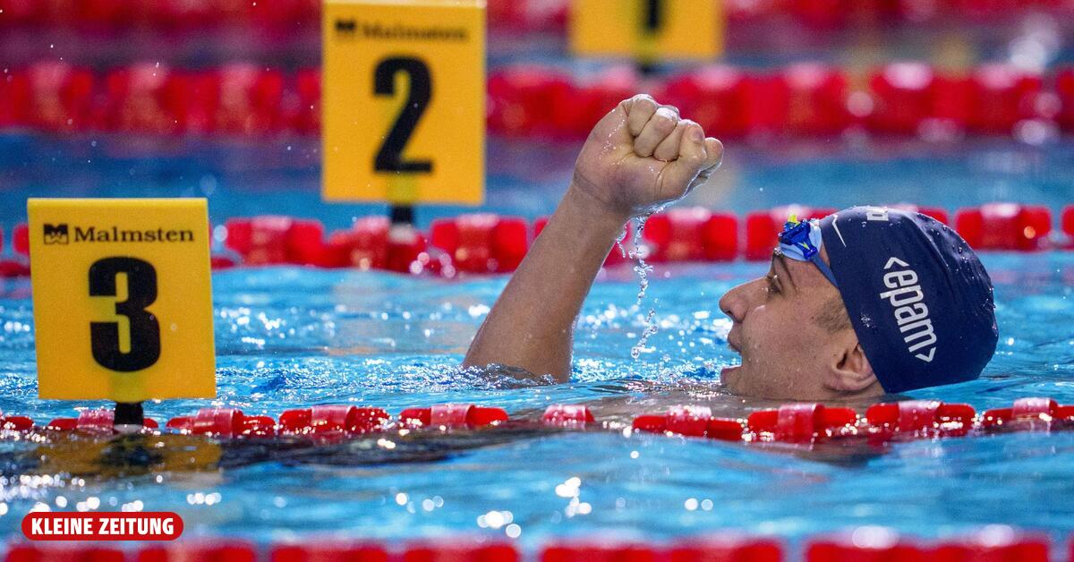 Schwimm-Ass im Porträt: Luka Mladenovic: Der Mann, der Wasser in die Hand nimmt