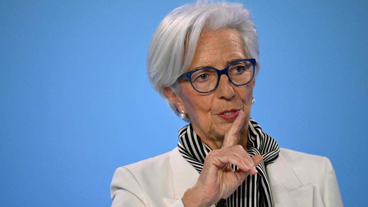 EZB-Präsidentin Christine Lagarde
