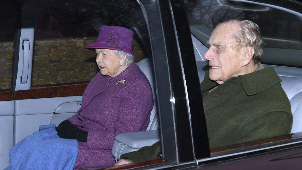 Queen Elizabeth II. mit Prinz Philip 
