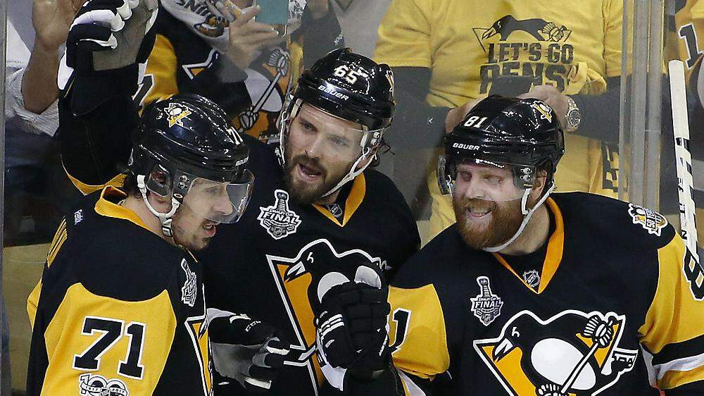 Die Pittsburgh Penguins hatten sechsmal Grund zur Freude