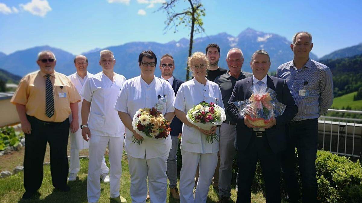 Das Team des LKH Laas freut sich über die neuerliche Auszeichnung