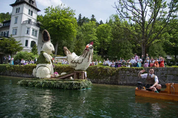 Hier im Bild: die Publikumssieger "Osterhaasenwerkstatt".