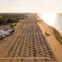 Der Strand von Bibione