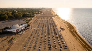 Der Strand von Bibione