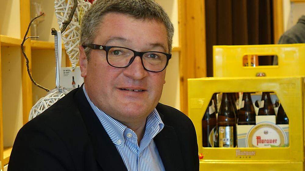 Josef Rieberer, Geschäftsführer der Brauerei Murau