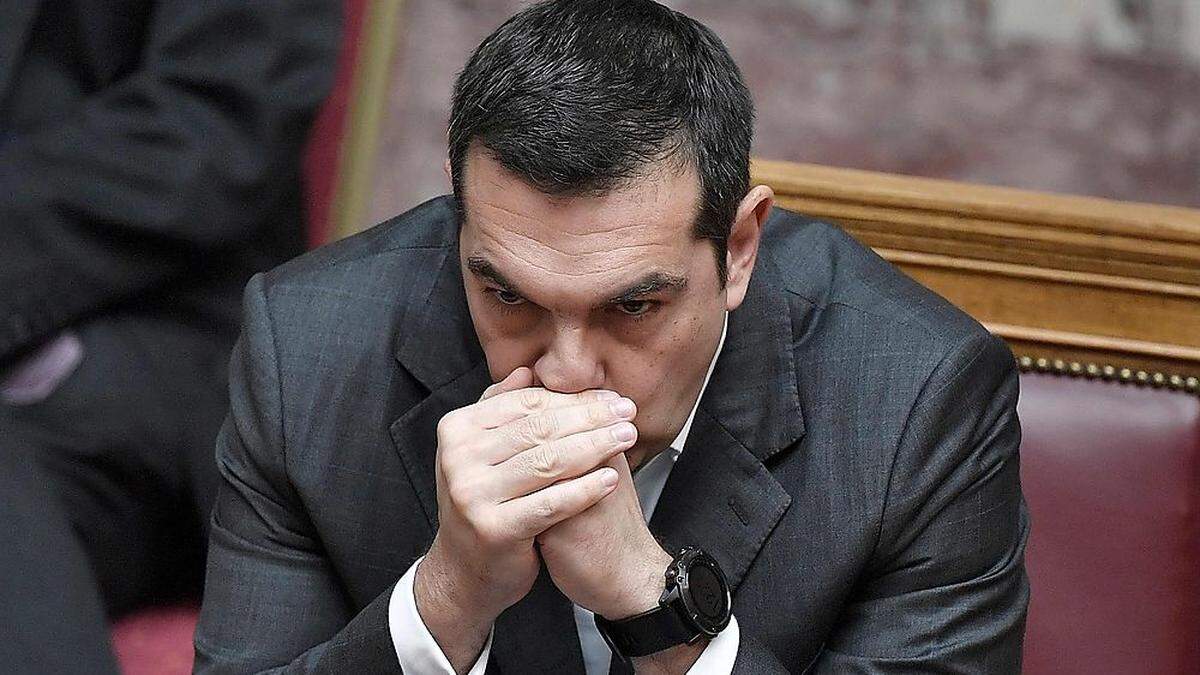 Regierungschef Tsipras