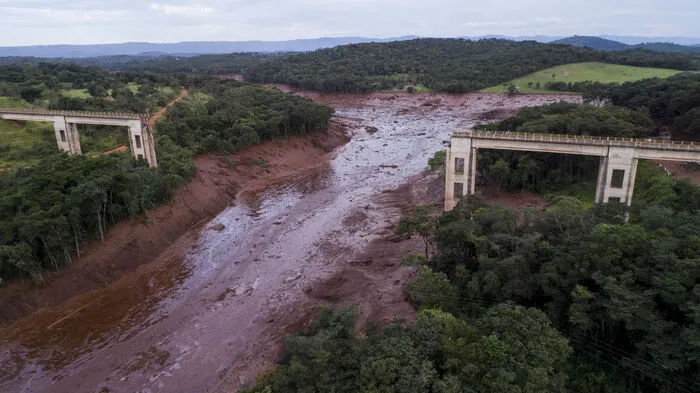 Im brasilianischen Brumadinho in der Großregion Belo Horizonte im Bundesstaat Minas Gerais hat sich am Freitag ein Bergwerksdammbruch ereignet.