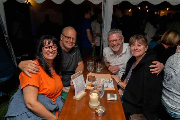 Grund dazu bot das traditionelle "Weingartln" beim Wein- und Gästehof Erlacher.