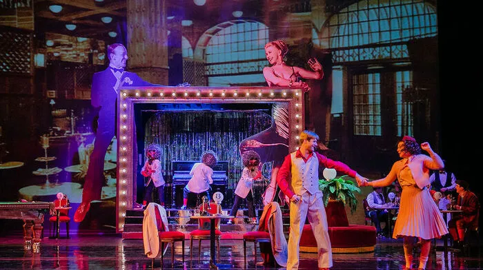Szene aus "Pünktchen und Anton"  an der Oper Graz