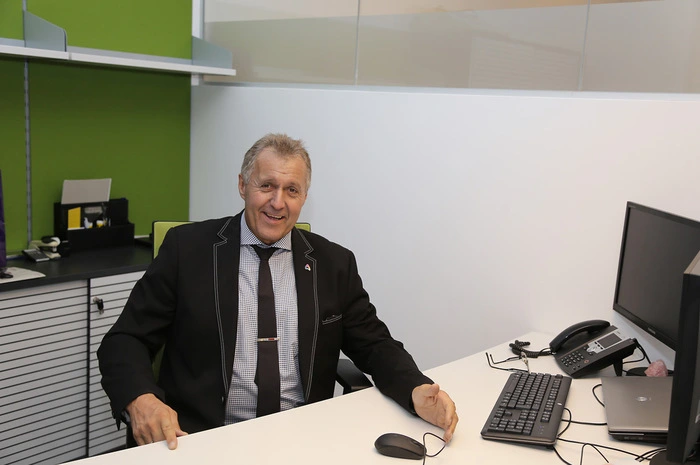 Johann Payler leitet die neue Servicestelle im Kunsthausviertel.