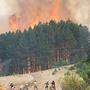 Feuerwehrleute aus Niederösterreich und der Steiermark helfen mit, Waldbrände in Nordmazedonien zu bekämpfen