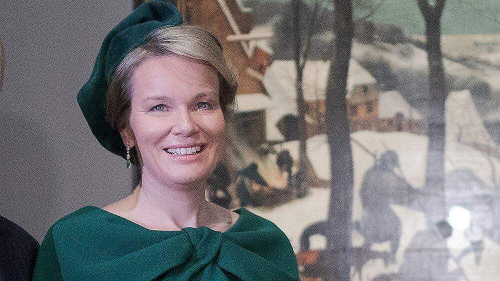 Wird für ihr soziales Engagment geehrt: Königin Mathilde (hier 2018 bei ihrem Besuch im Wiener Kunsthistorischen Museum)