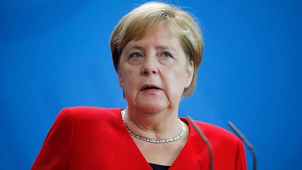 Die deutsche Kanzlerin Angela Merkel bezeichnet Wasserstoff an den &quot;vielleicht interessantesten Energieträger&quot;