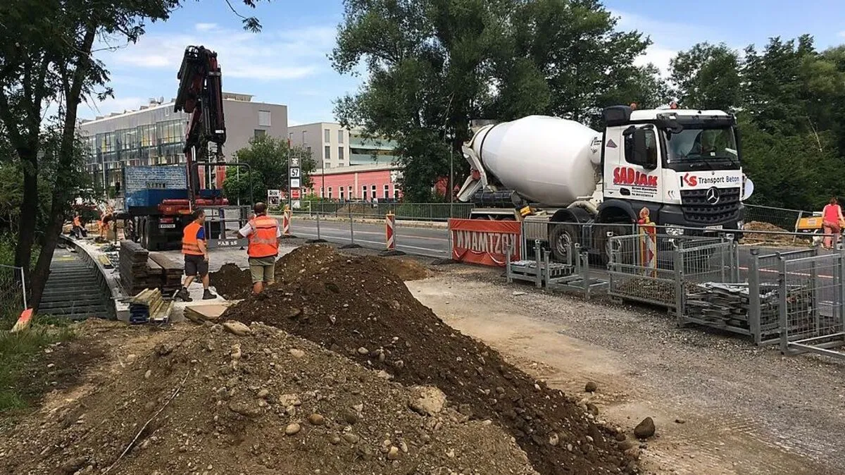 Bis Oktober dauern die Arbeiten