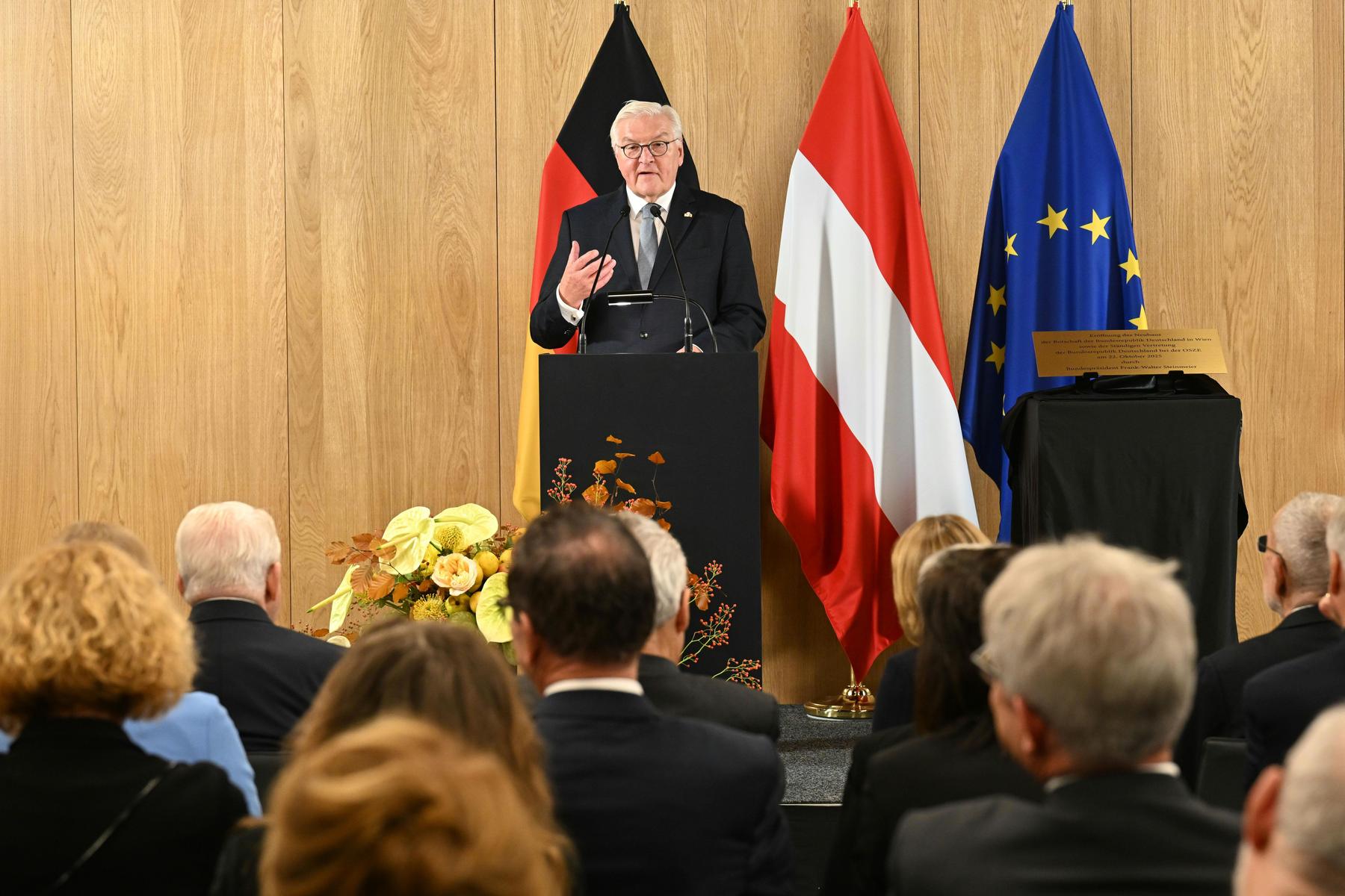 Diplomatie: Steinmeier eröffnete Neubau der Deutschen Botschaft in Wien