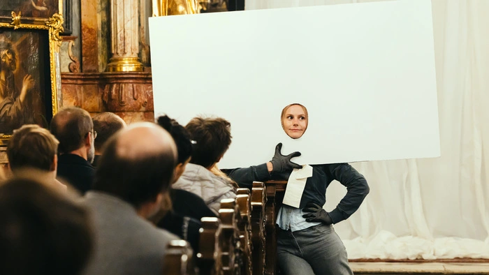 Stina Fors in der Welschen Kirche