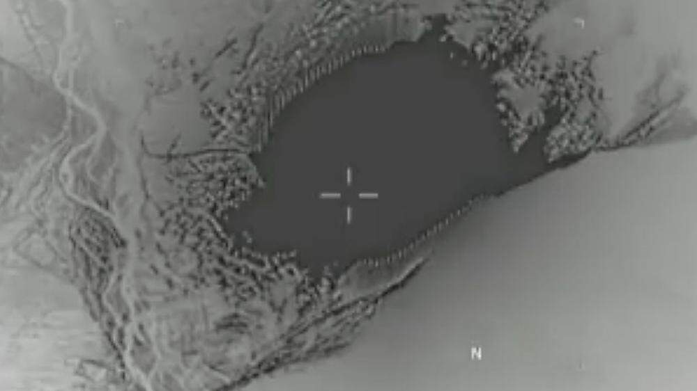 Die Moab-Bombe wurde über Tunnensystem des IS abgeworfen