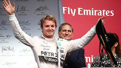 Der Triumphator von Mexiko: Nico Rosberg