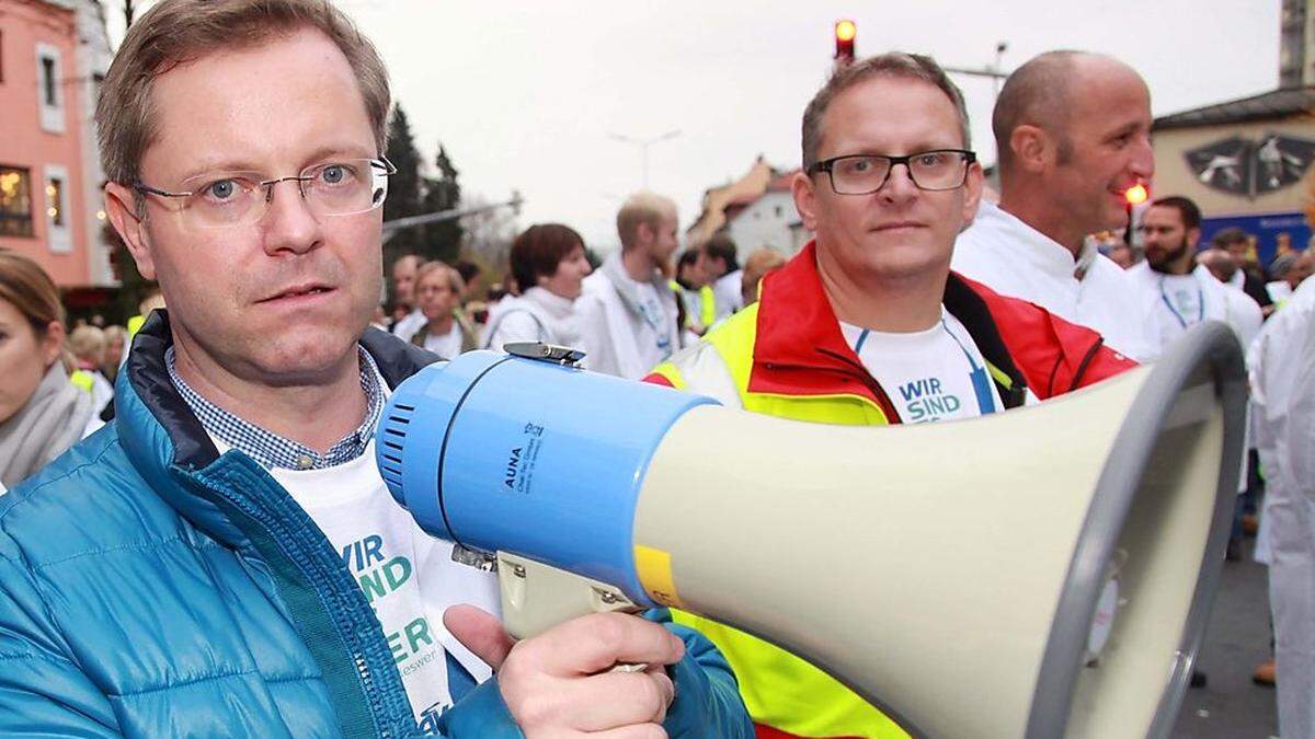 Josef Huber als Chef in Aktion