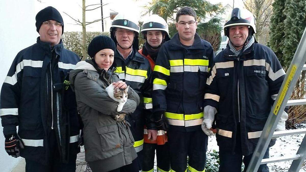 Gelungene Rettungsaktion in Straß 